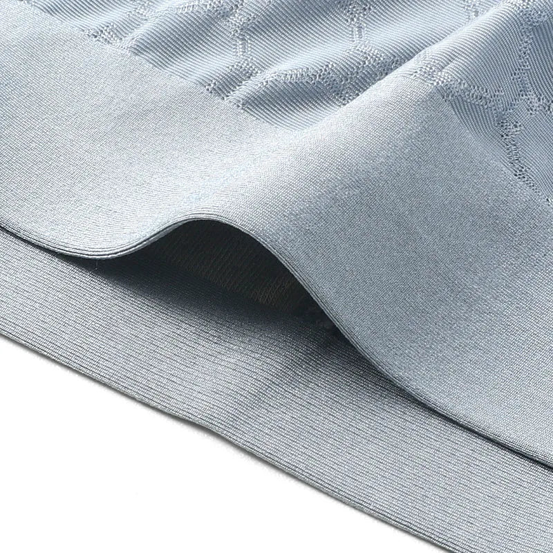 Ice Silk Underwear Men's Boxer Briefs Summer Thin Breathable Boxer Briefs Seamless Boxer Briefs Boys Shorts