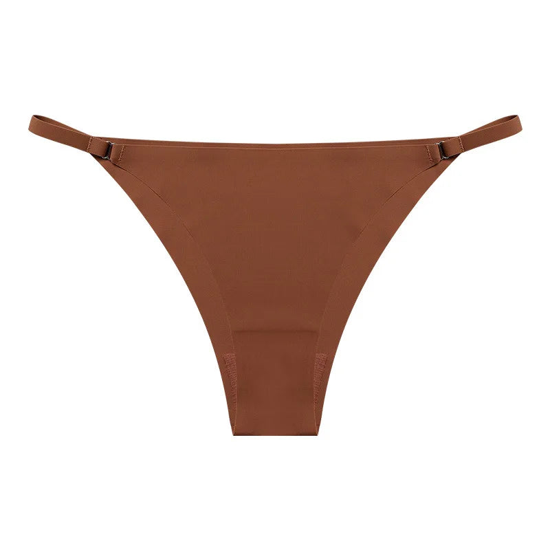 1Pc/2Pcs/4Pcs/7Pcs/Set Hot Sale Women's Panty Thin Belt Sexy Cotton Crotch Briefs Comfortable Breathable Seamless Panties