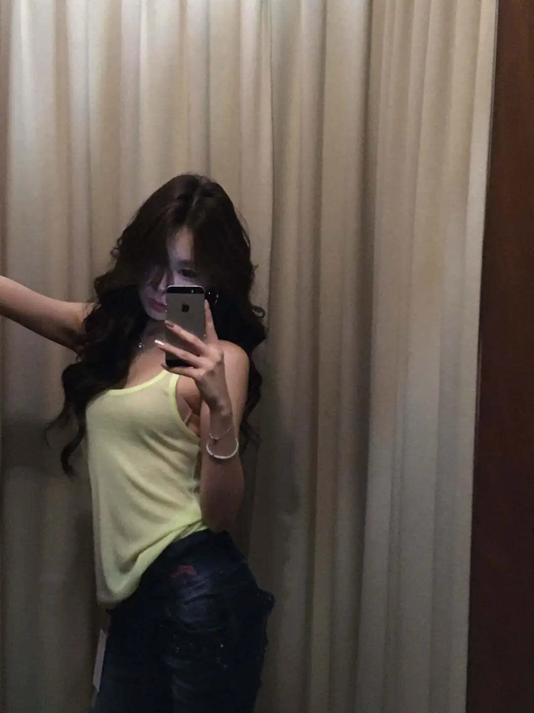 American Style Sexy See-through Slim Camisole Women 2026 Summer New Streetwear Backless Bow Patchwork Casual Tops
