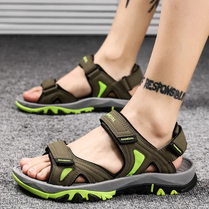 Shoes Men's Sandals Summer 2025 Outdoor Classics Walking Men Sandals Big Size 46 Gladiator Sandalias New Platform Water Footwear