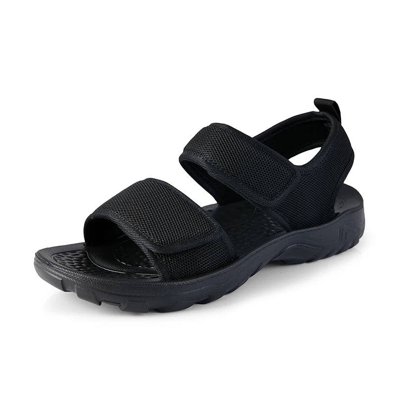 Men Sandals Summer Leisure Beach Holiday Outdoor Male Retro Comfortable Casual Sandals Breathable Mesh Men Flip Flops