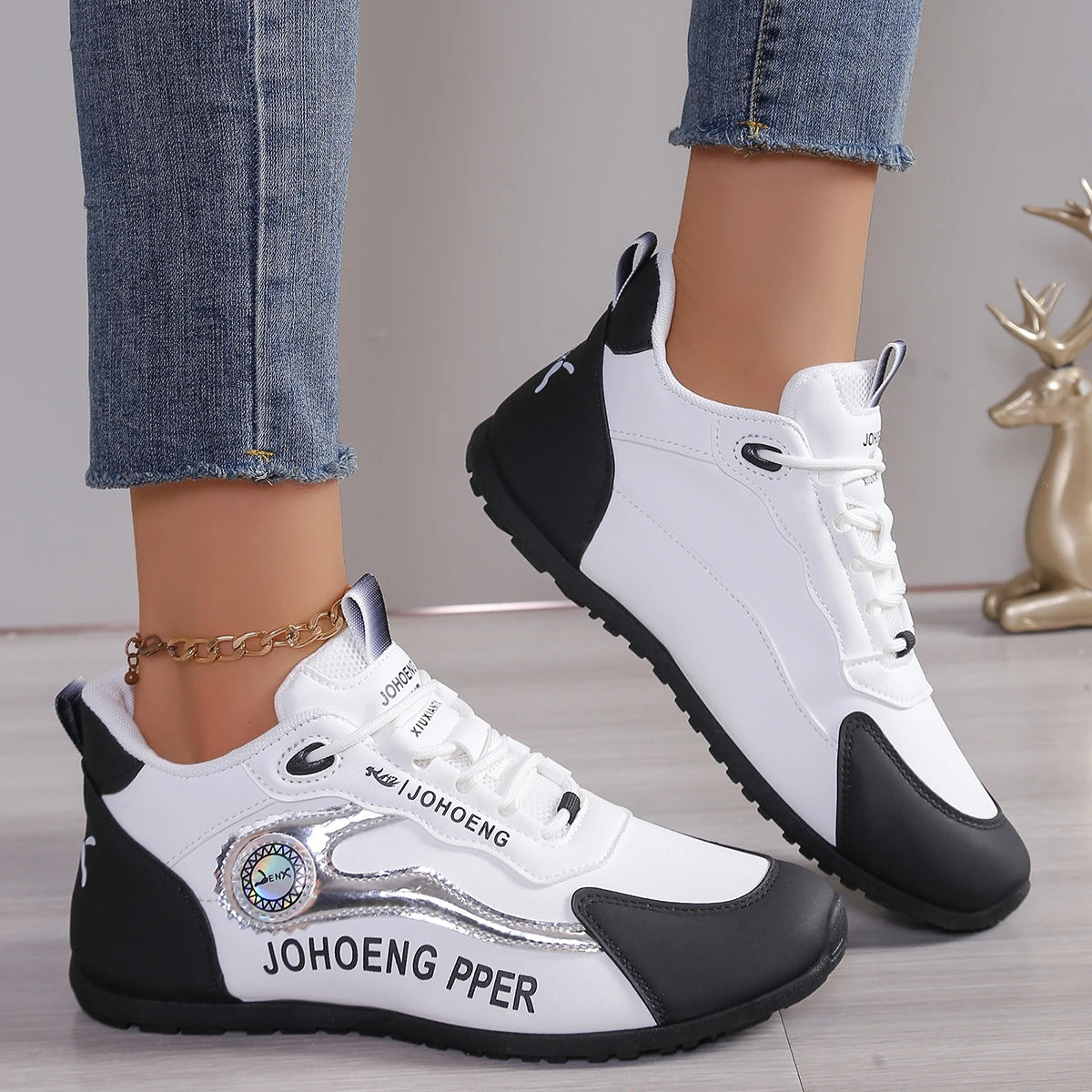 Sneakers Women Summer Waterproof Casual Sports Shoes Women Lightweight Breathable Non-slip Platform Sneakers Zapatos De Mujer
