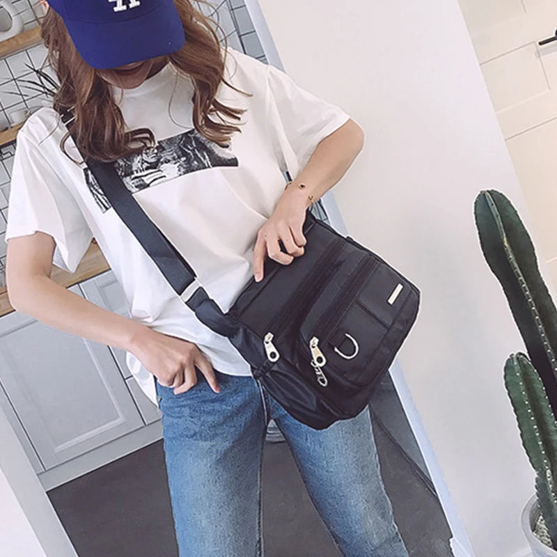 Women Bag Nylon Waterproof Messenger Bags For Lady Crossbody Shoulder Bag Casual High Quality Multifunctional Handbags