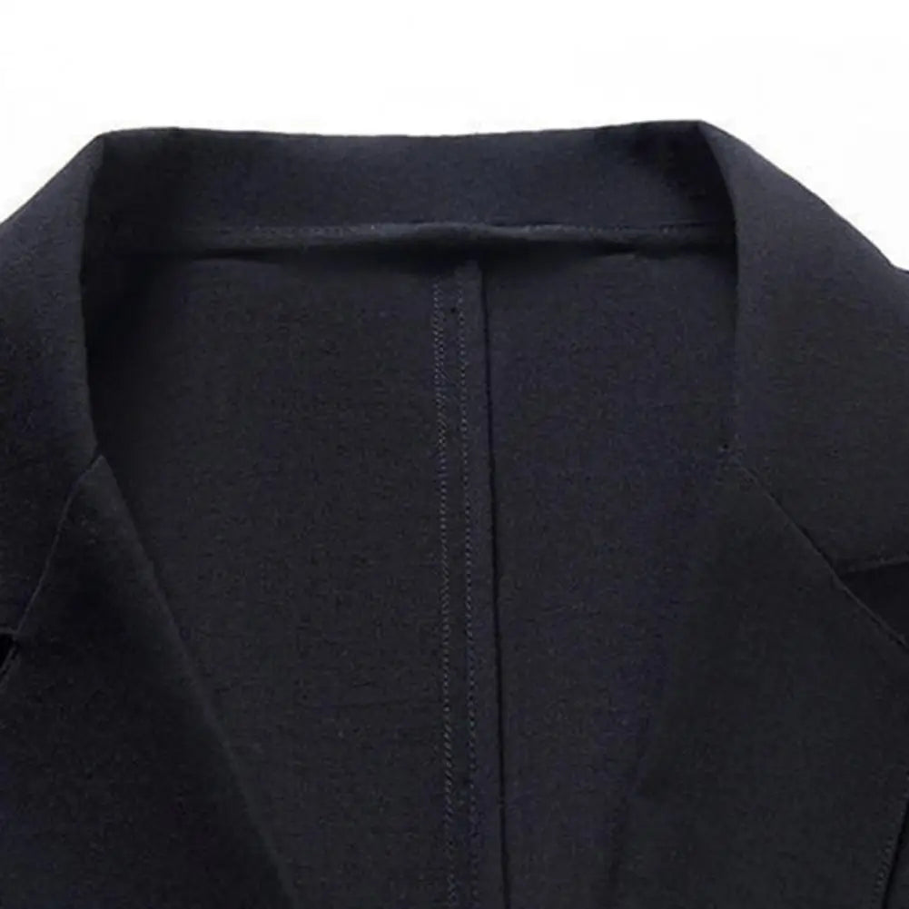 Summer Men Thin Coat Men s Suit Jacket Autumn Linen Solid Color Casual Suit Korean Slim Fit Formal Business Suit Jacket