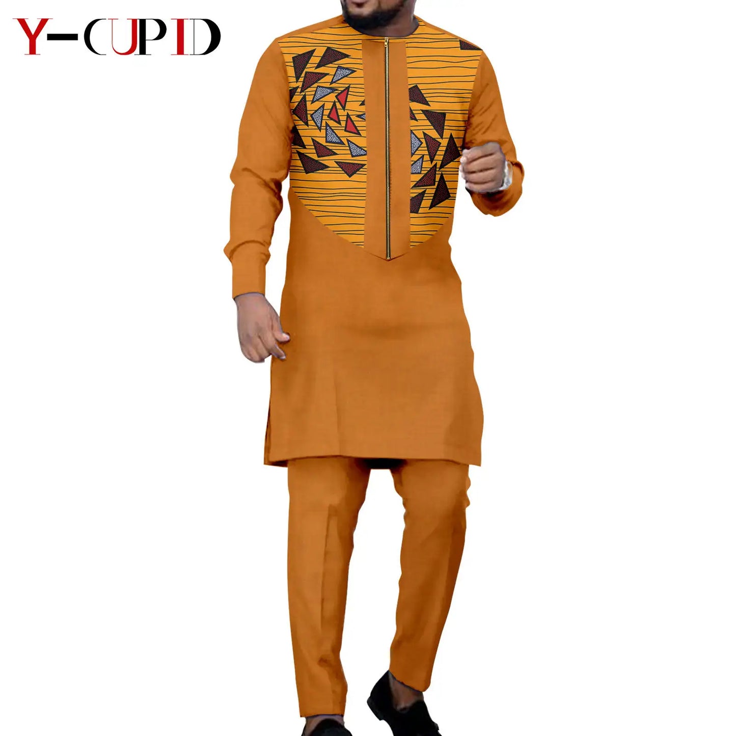 African Dresses for Women Matching Couple Outfits Bazin Riche Men Top and Pant Sets Dashiki Outwear for Party Vestidos Y23C067