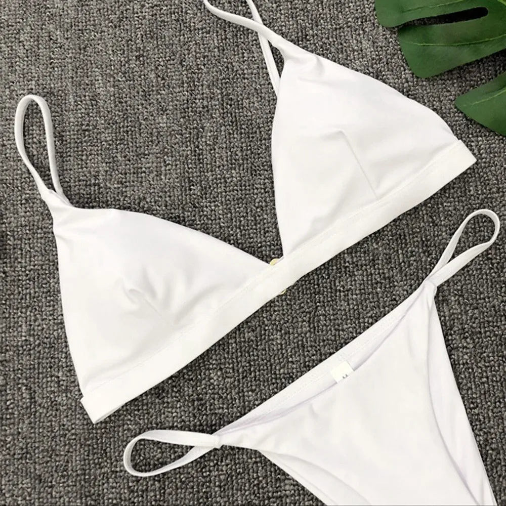 Bikinis Sexy Women's Trendy Swimwear Swimsuit Bathing Suits Thin Lightweight Swimwear Female Bathing Suit Beachwear Bikini Set