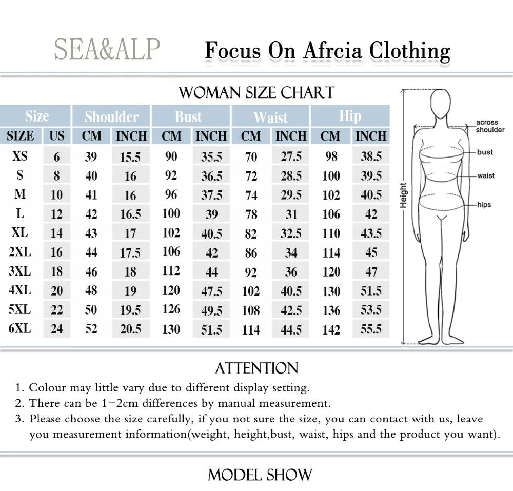 SEA&ALP African Kente Prints Couple Clothes for Wedding Dashiki African Men Long Sleeved Pants Set Matching Women Dresses