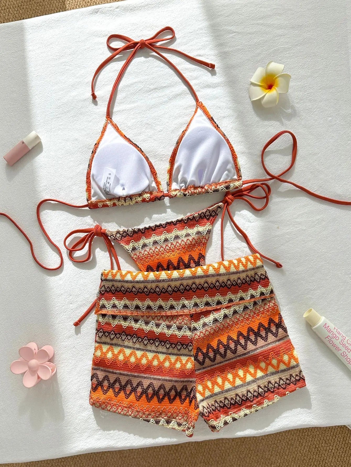 Swimwear Woman Swimsuit Sexy Bikini New Push Up Bikinis Set Brazilian Bathing Suit Women Beachwear Biquini 3 Piece Suits