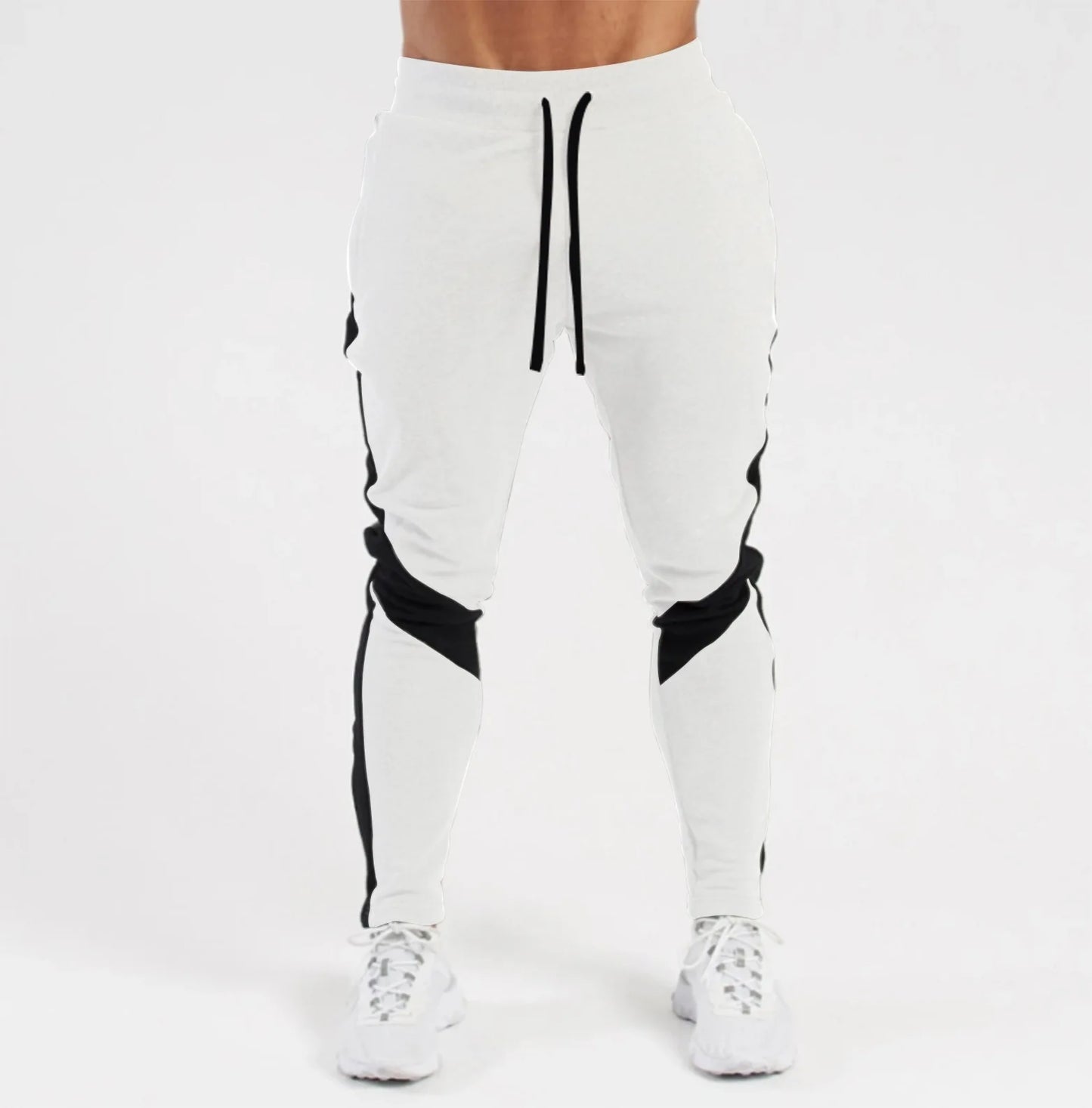 Mens Casual Pants Autumn Winter Sweatpants Men Running Jogger Sports Gym Trousers Fashion Solid Color Workout Long Pants 2025