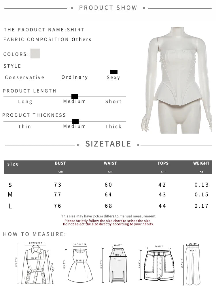 Weird Puss Valentine's Day Strapless Top Women Irregular Low Chest Sexy Hottie Christmas Birthday Party Skinny Clubwear Vest