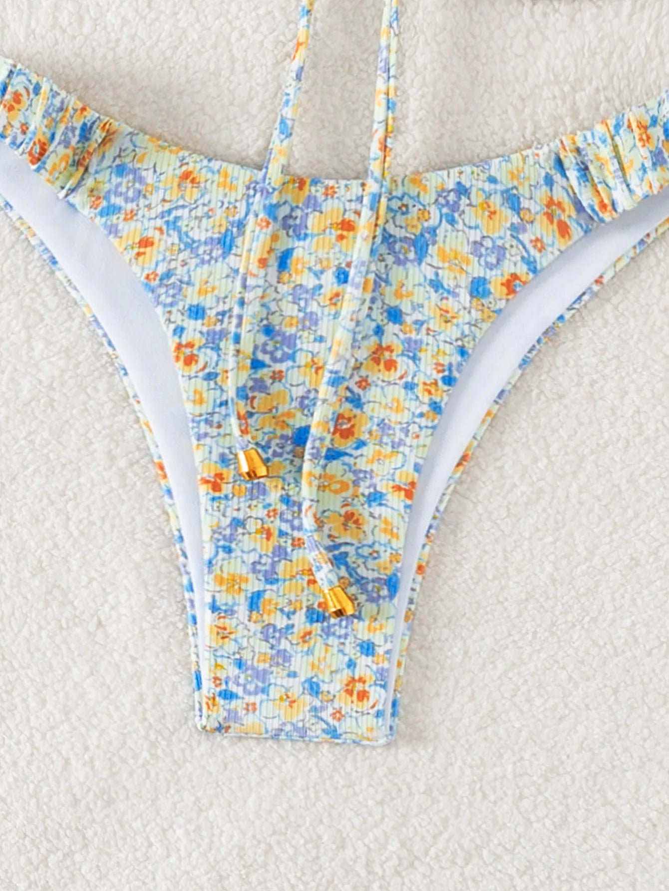 Floral Print Bathing Suit Brazilian Biquinis Swimming Suit for Women 2025 New Summer Bikini Micro Swimsuit Sexy Swimwear Bather