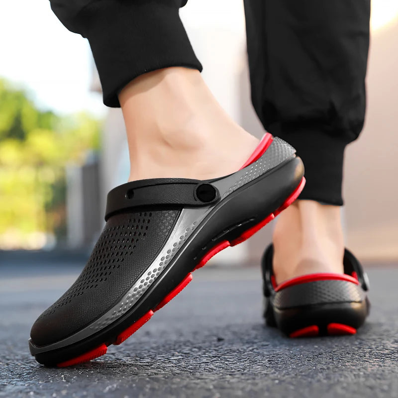 Men's Summer Outdoor Non-Slip Wear-Resistant Sandals for Outdoor Sports and Beach Large Size Sandals