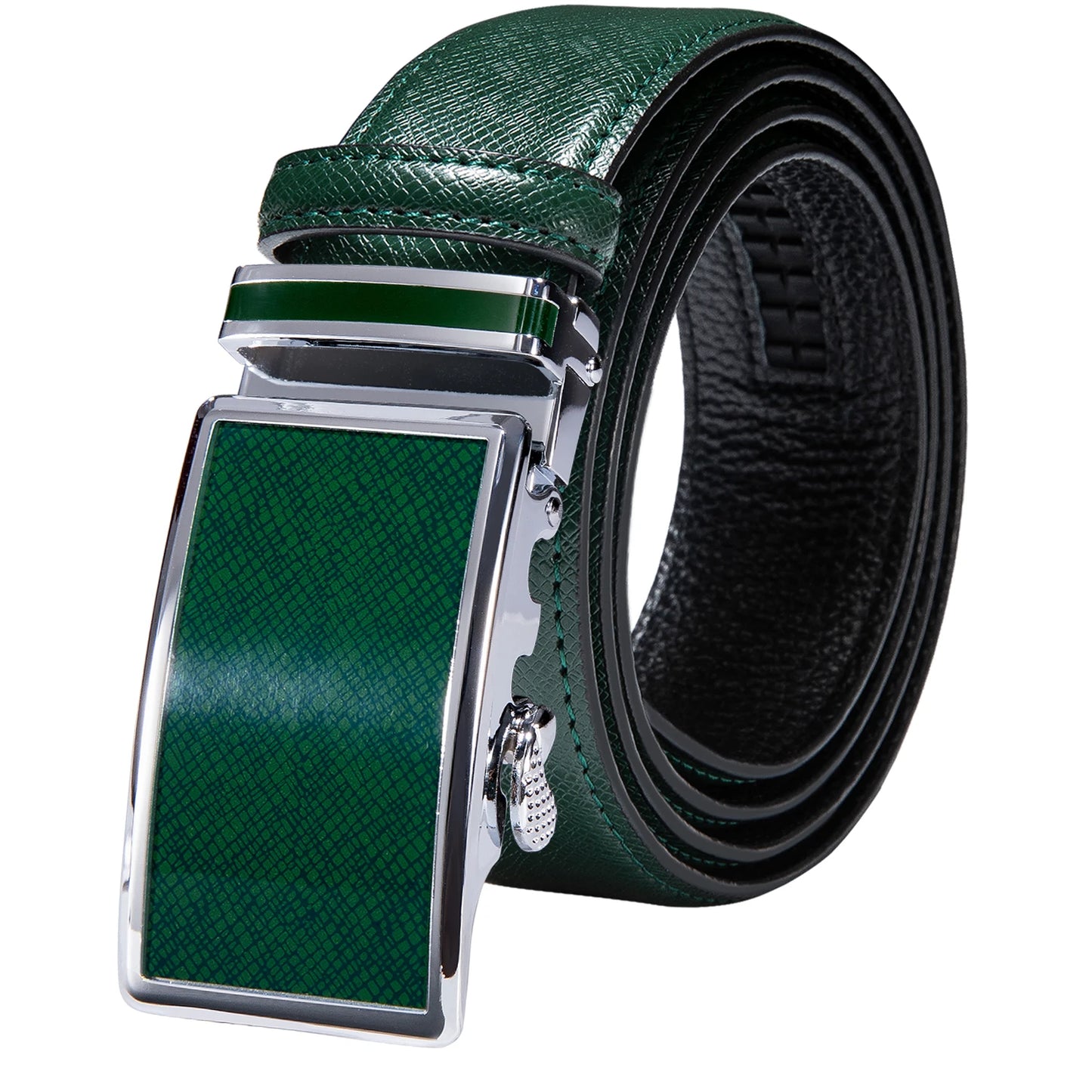 High Quality Mens Belts Black Brown Blue White Green Leather Straps Casual Gold Automatic Buckles Waistband Belt for Men Wedding BAZAARHUBO