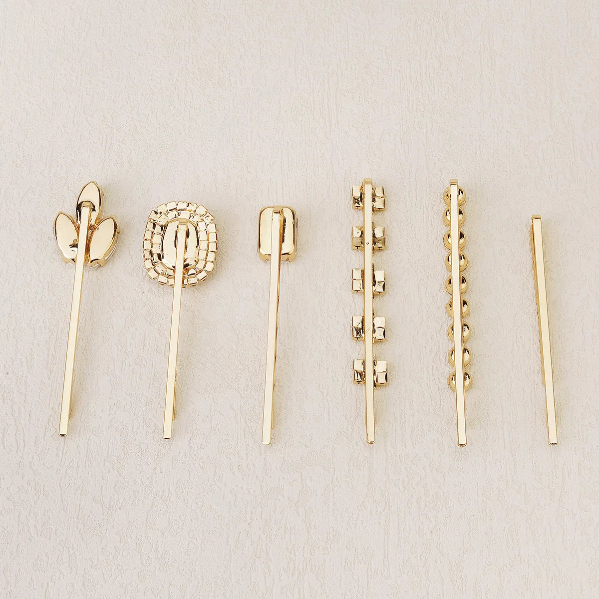 Upscale Luxurious Crystal Zircon Hair Clip Temperament Elegant Wild Hair Pins Leisure Prom Street Beat Personality Retro Hair BAZAARHUBO