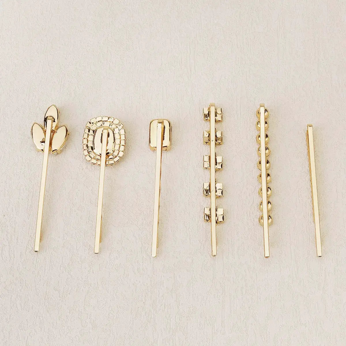 Upscale Luxurious Crystal Zircon Hair Clip Temperament Elegant Wild Hair Pins Leisure Prom Street Beat Personality Retro Hair BAZAARHUBO