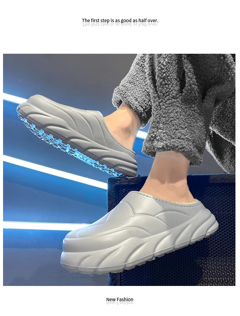 Winter Plush Slippers Unisex Unisex Home Sandals Women Orginal Indoor Flat Shoes Soft Men Fashion High Quality Non Slip Bedroom