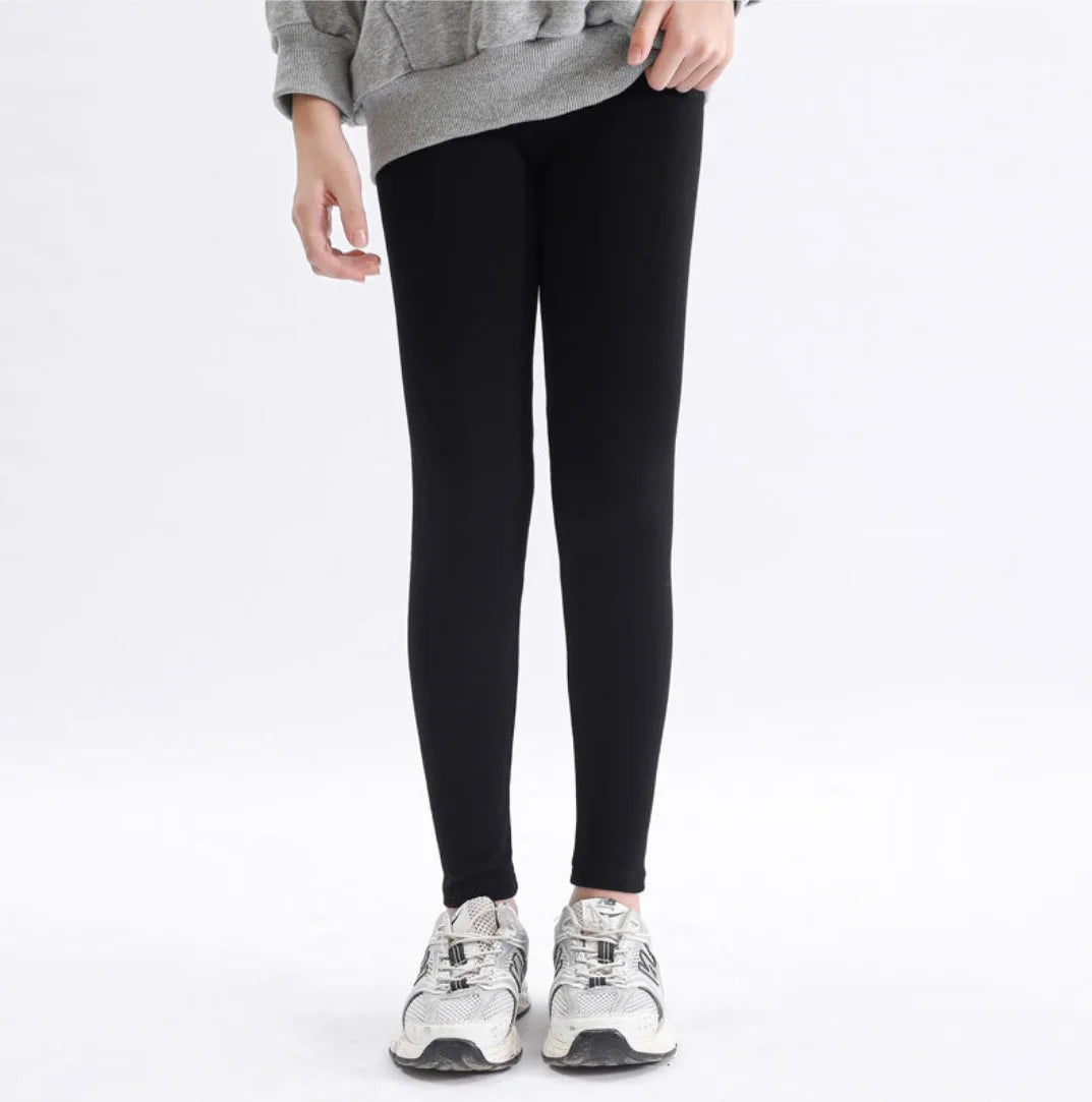 Girls' Leggings Spring And Autumn Style 95 Cotton Female Baby Elastic Pants Children's Slim outer Wear Pants