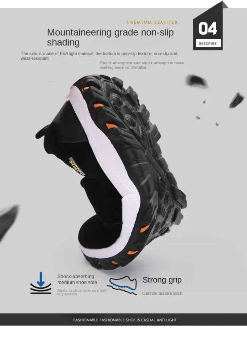 Outdoor Hiking Camping Running Jogging Casual Sports Shoes Waterproof, Anti-slip and Breathable Sports Shoes