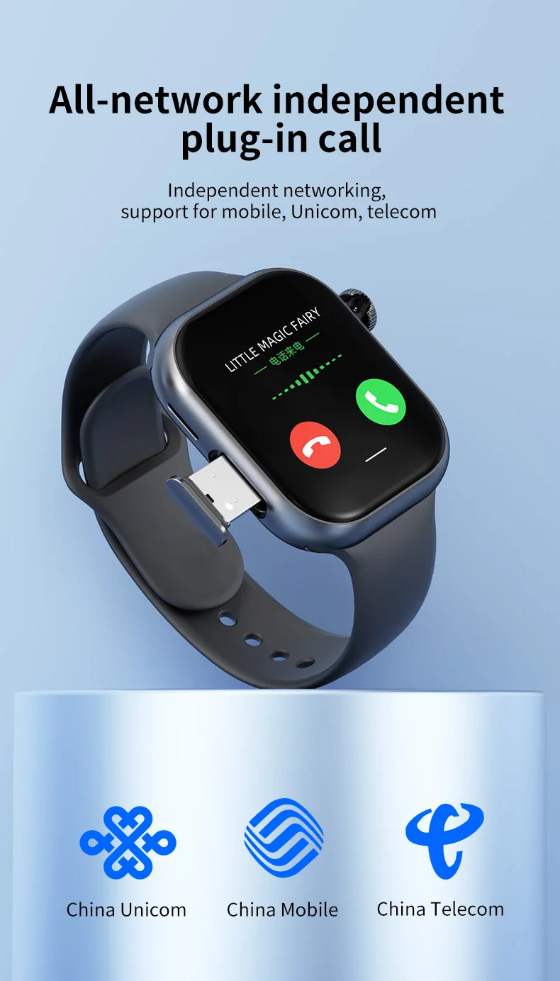 VP19 S10 Smartwatch Men Women Smart Watches With 2.29inch Amoled Screen Rotating Camera GPS WIFI 4G/5G SIM Card Slot Compass NFC