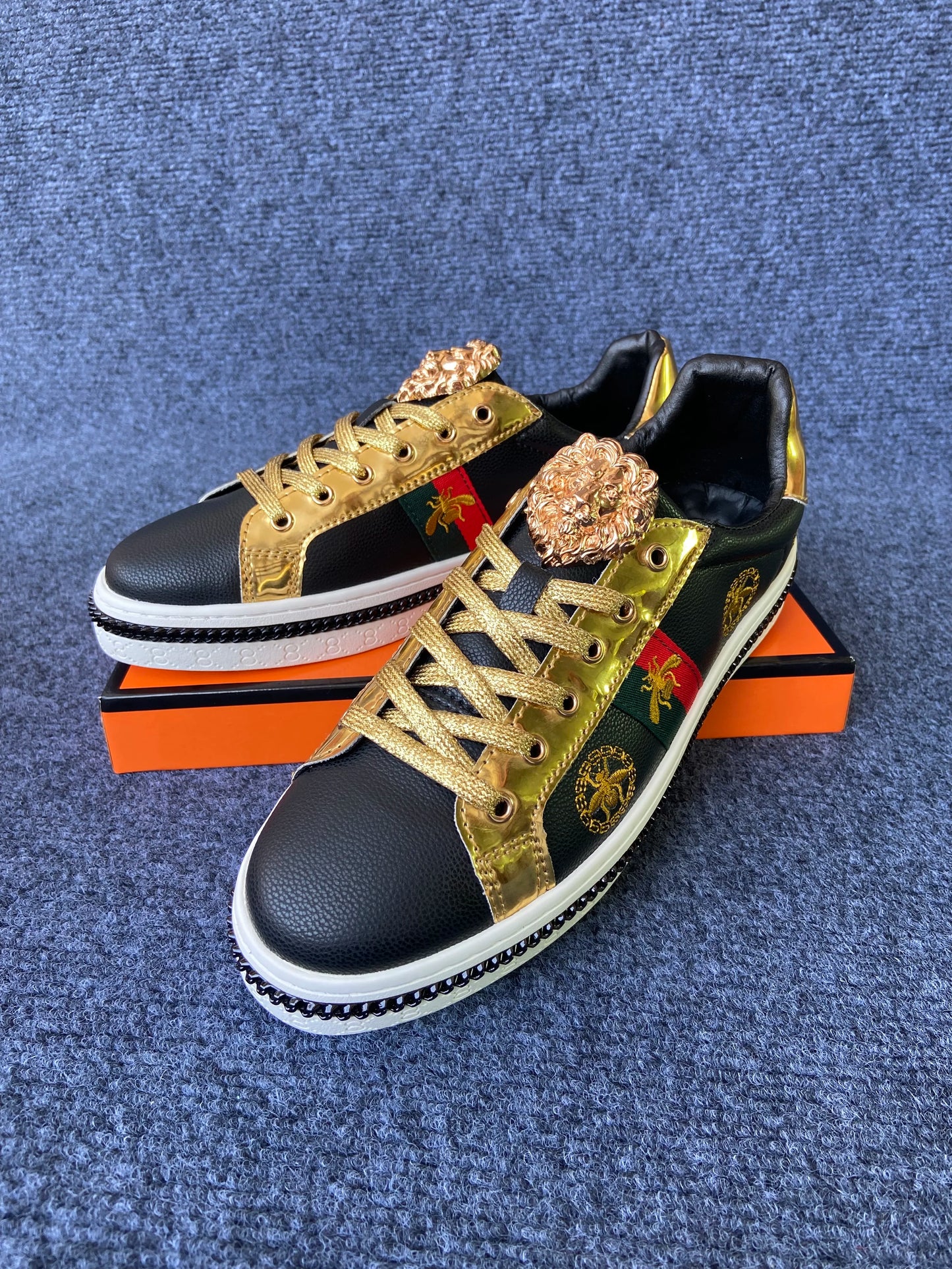 original shoes brand premium shoes for man high quality casual shoes for man casual sneakers for man trainers luxury black white