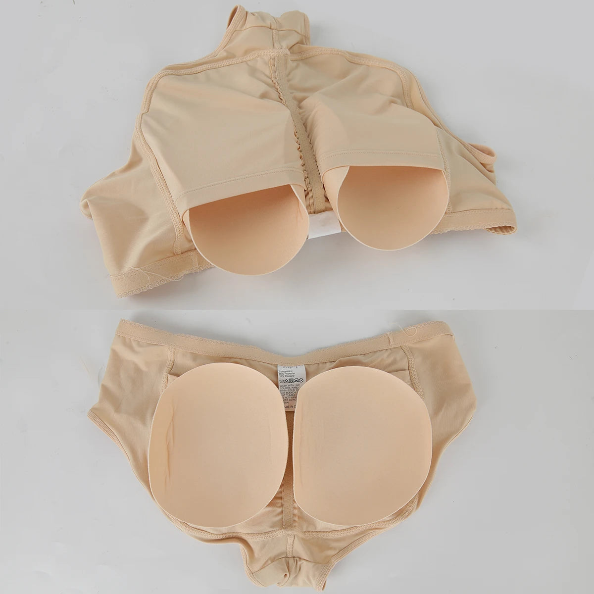 Mens Butt Lifter Padded Briefs Removable Pad Hip Enhancer Shaper Men Control Panties Underwear