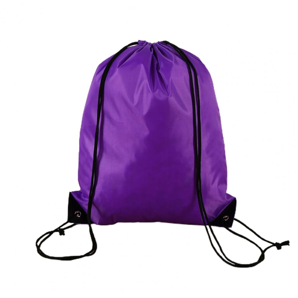 Sports Bag Folding Multifunctional Double-shoulder Braided Drawstring Backpack Bag