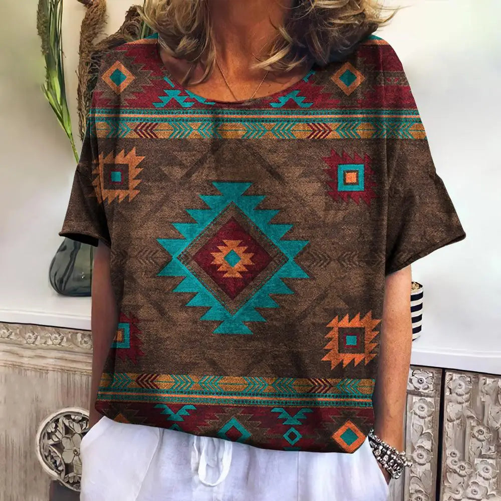 Summer Plaid T Shirt For Women O Neck Casual Sweatshirt New Tees Harajuku Clothing Loose Short Sleeve Blouse Female Fashion Tops