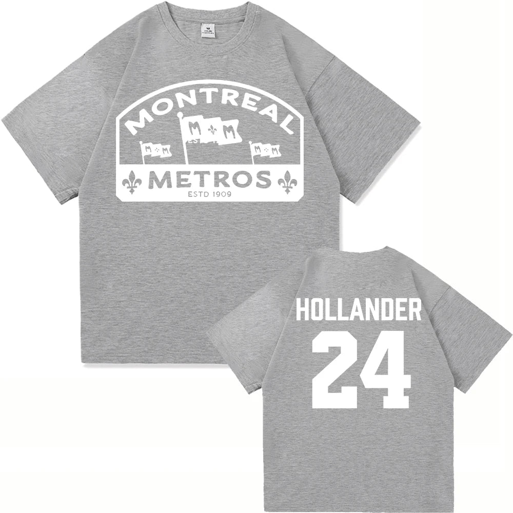24 Hollander Montreal Voyageurs ClubT Shirt Fashion Men/Women TV Heated Rivalry Ilya Rozanov 81 T-Shirt High Quality Tees Shirts