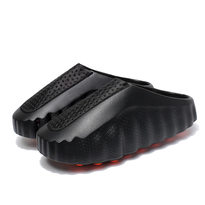 Brand Men Slippers Shoes Fashion Summer Non-Slip Male Sandals Water Shoes Slides A001 2026 Outdoor Mens Beach Shoes Slipper Man