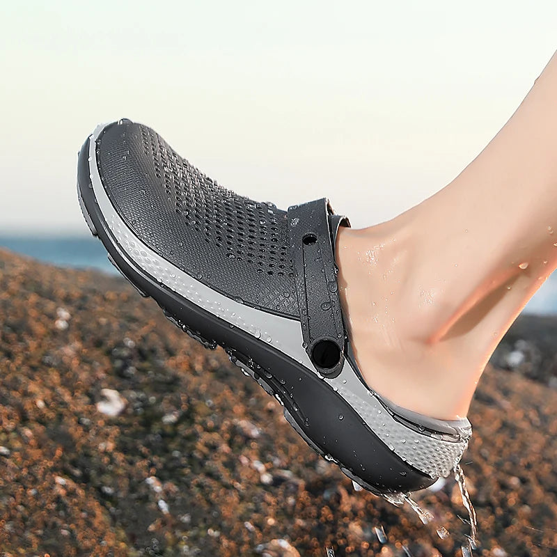 Men's Summer Outdoor Non-Slip Wear-Resistant Sandals for Outdoor Sports and Beach Large Size Sandals