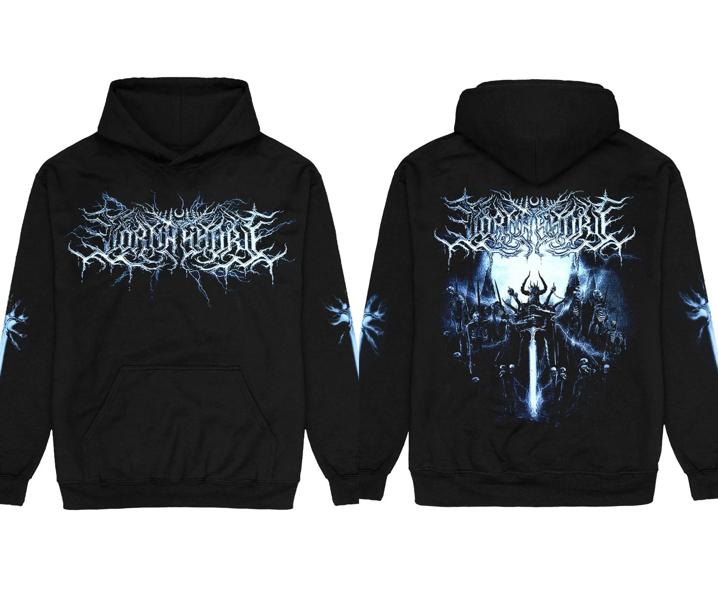 Symphonic Dead Core Band Lorna Shore Album Graphic Print Pullover Men Women Loose Casual Hoodie New Fashion Oversized Sweatshirt