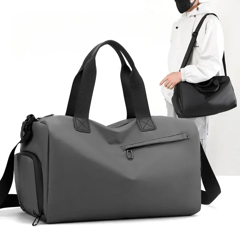 Fashion Travel Bags For Women Large Capacity Men's Sports bag Waterproof Weekend Sac Voyage Female Messenger Bag Dry And Wet