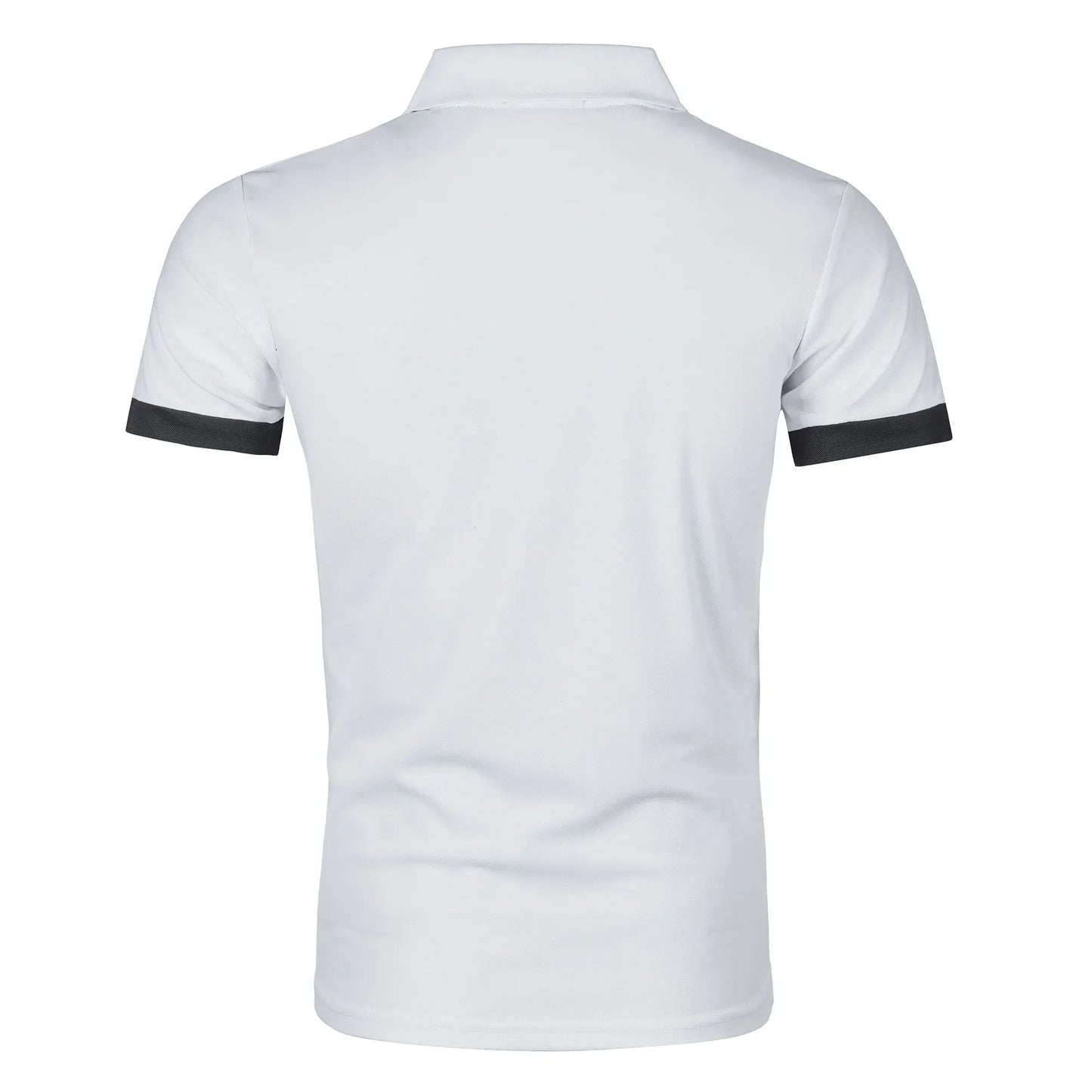 Summer Short Sleeve Polo Shirt Mens Large Stritching T Shirts Lapel Business Breathable Tee Shirt Lightweight Sweatwear