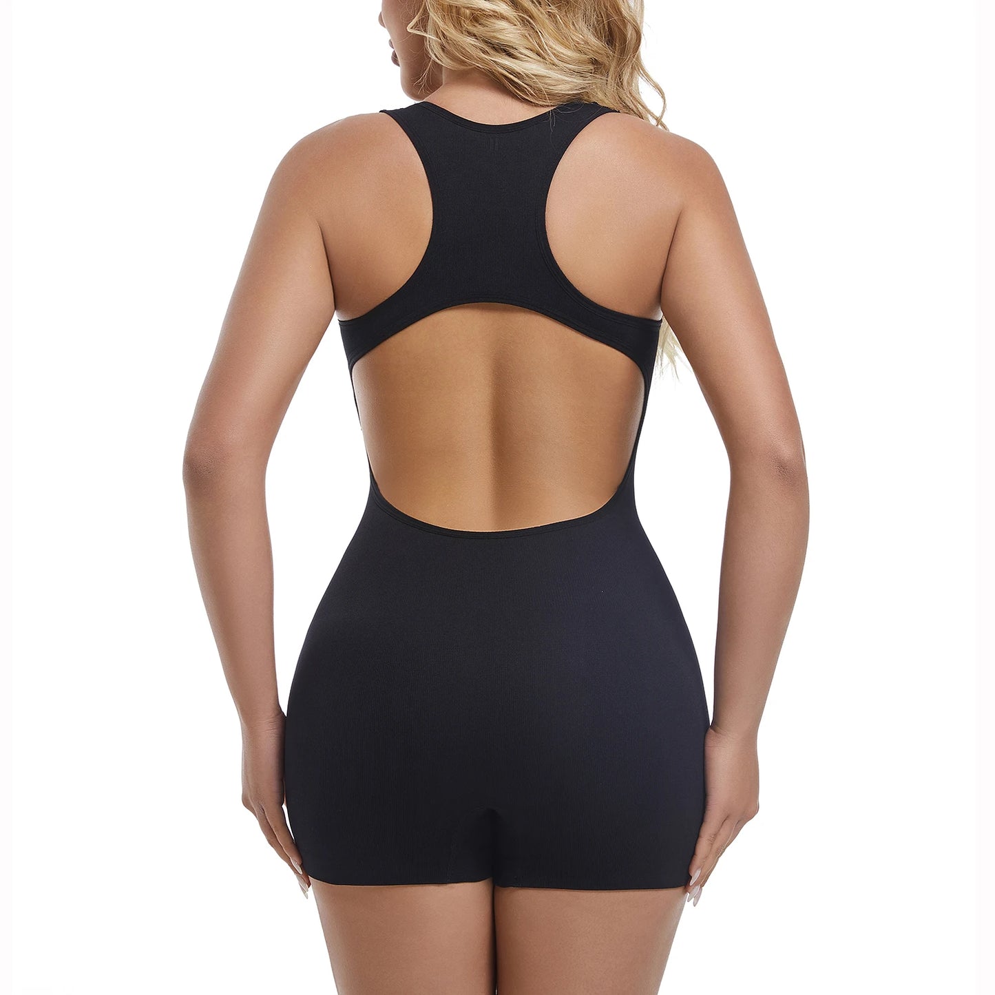 Vest Yoga Set Women's Jumpsuit Sexy Buttocks Sports One-piece Fitness Suit Backless Bodysuit Sets Gym Clothing 2024 New
