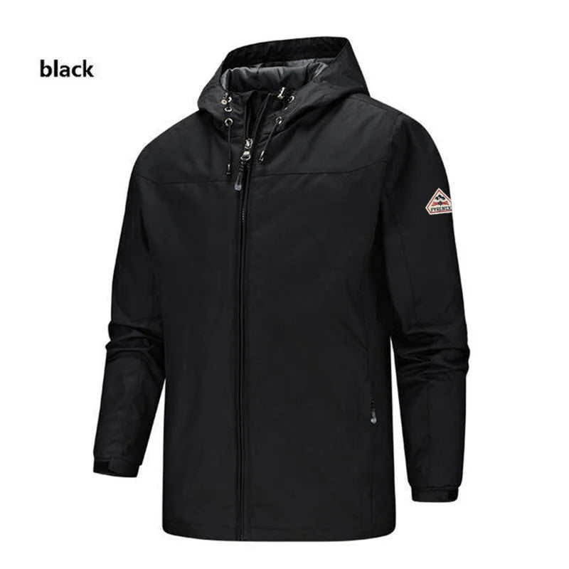 Spring Autumn Softshell Windbreaker Embroidery Pattern Men/Women Zipper Jacket Windproof Outdoor Mountaineering Sports For Coat