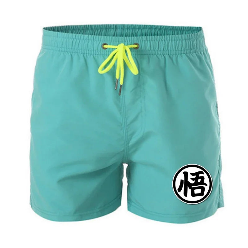 Men's Breathable Swimsuit Shorts, Sexy Swim Trunks, Low-rise Casual Board Shorts, Surf Volleyball Drawstring Boxers Summer S-4XL