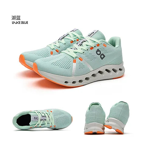 Spring new men's sports shoes breathable mesh shoes casual shoes outdoor running shoes with cushioning and lightweight design