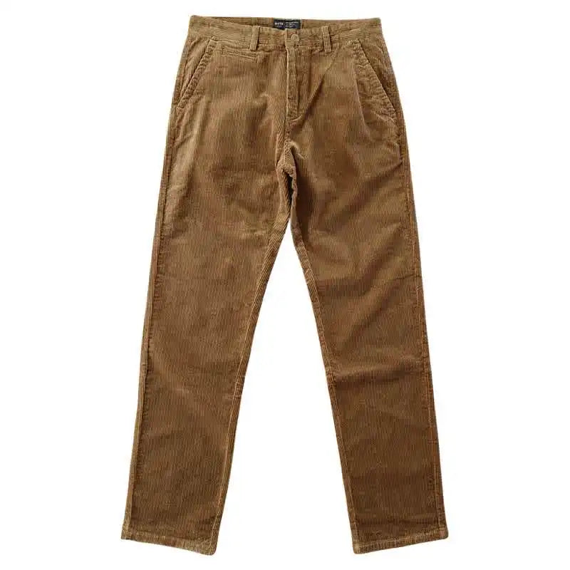 Autumn and Winter New American Retro Heavyweight Solid Color Corduroy Cargo Pants Fashion Straight Cotton Washed Casual Trousers