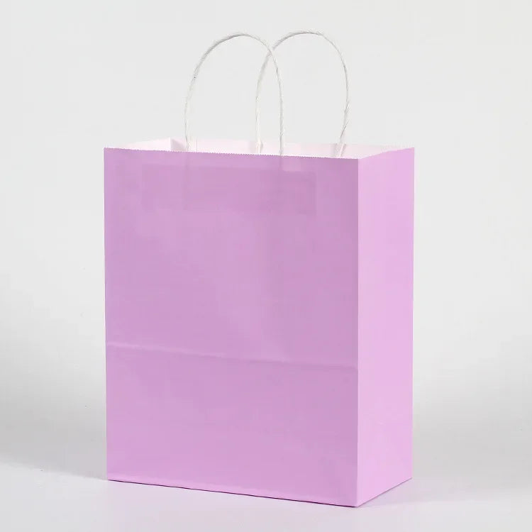6pcs Macaron Paper Bags Candy Gift Packaging Bags Kids Unicorn Birthday Party Decor Baby Shower Supplies Wedding Decor
