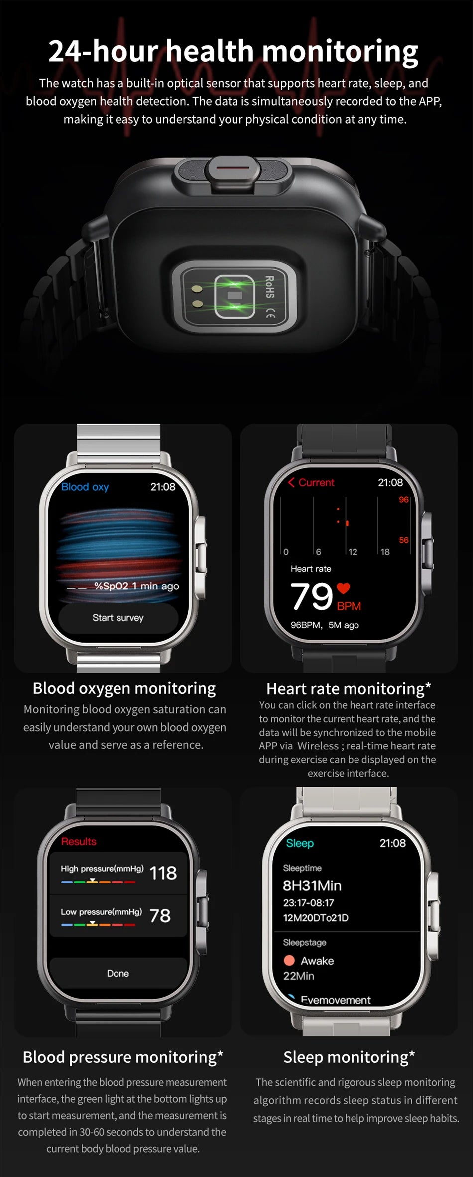 TWS 2 In 1 Smartwatch Earphones Sports Smart Watch Wireless Bluetooth Calling Health Monitor Fitness Record Watches With Headset