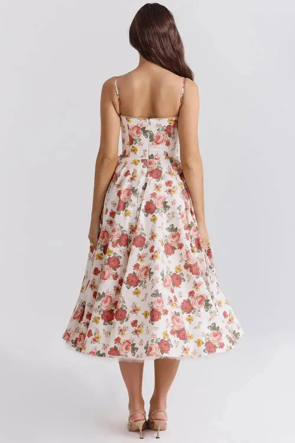 2026 Spring/summer High End Satin Strapless Heavy Industry French Waist Strap Sexy Hot Girl Medium Long Dress Women Elegant