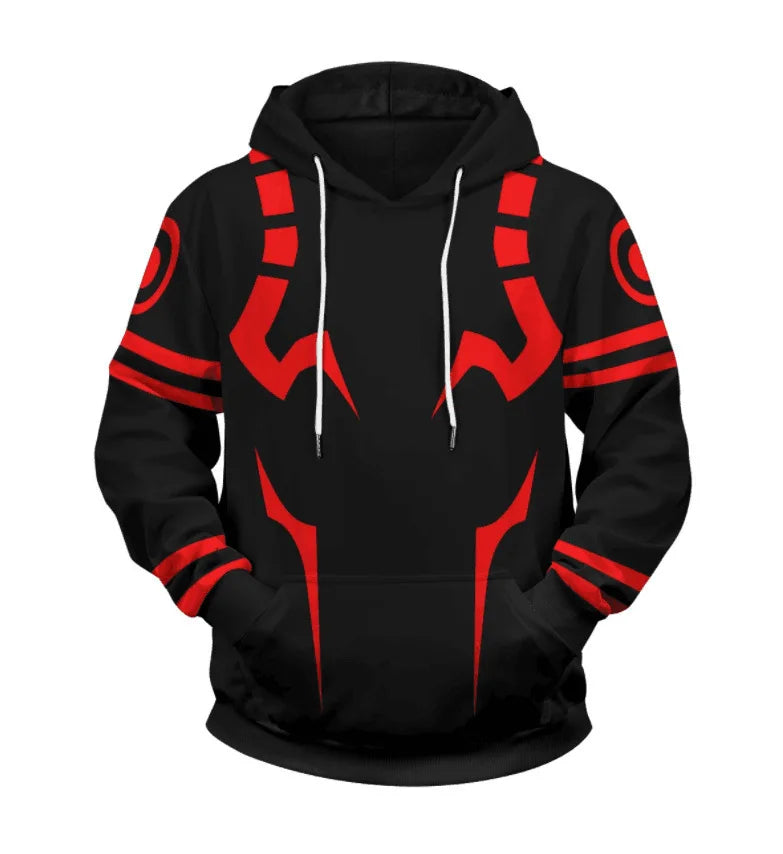 New Anime Jujutsu Kaisen Washed Hoodie 100% Cotton Vintage Printed Long Sleeve Men's Clothing Fashion Casual Hip Hop Sweatshirt