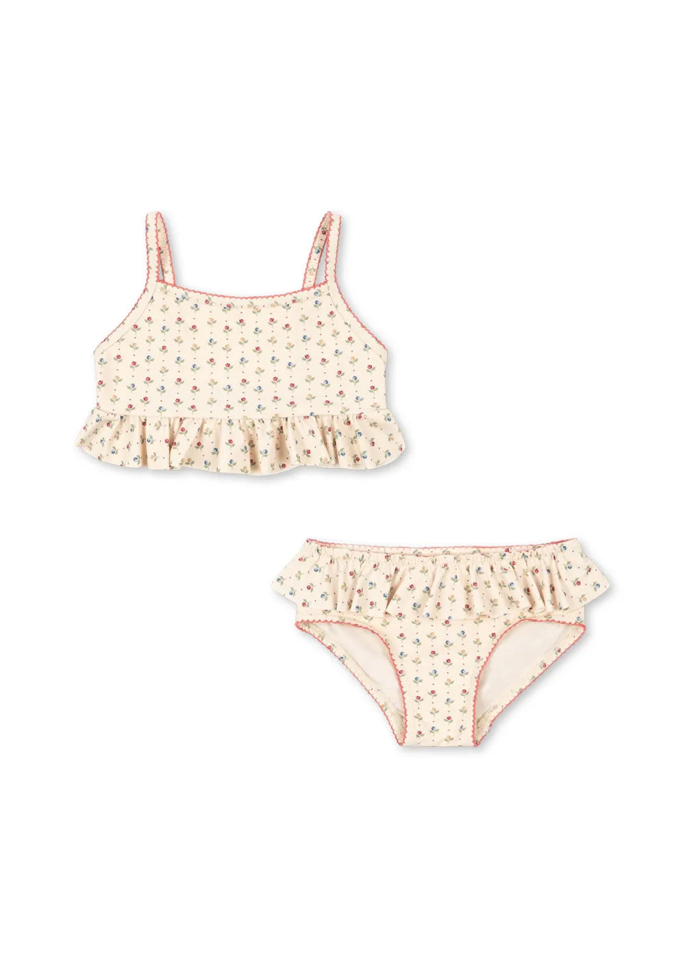 Clothing New Kids Swimwear 2026 Summer Floral Printed Girl Swimsuit Beach Wear Bathing Suit Baby Bikinis Set Clothes Children's