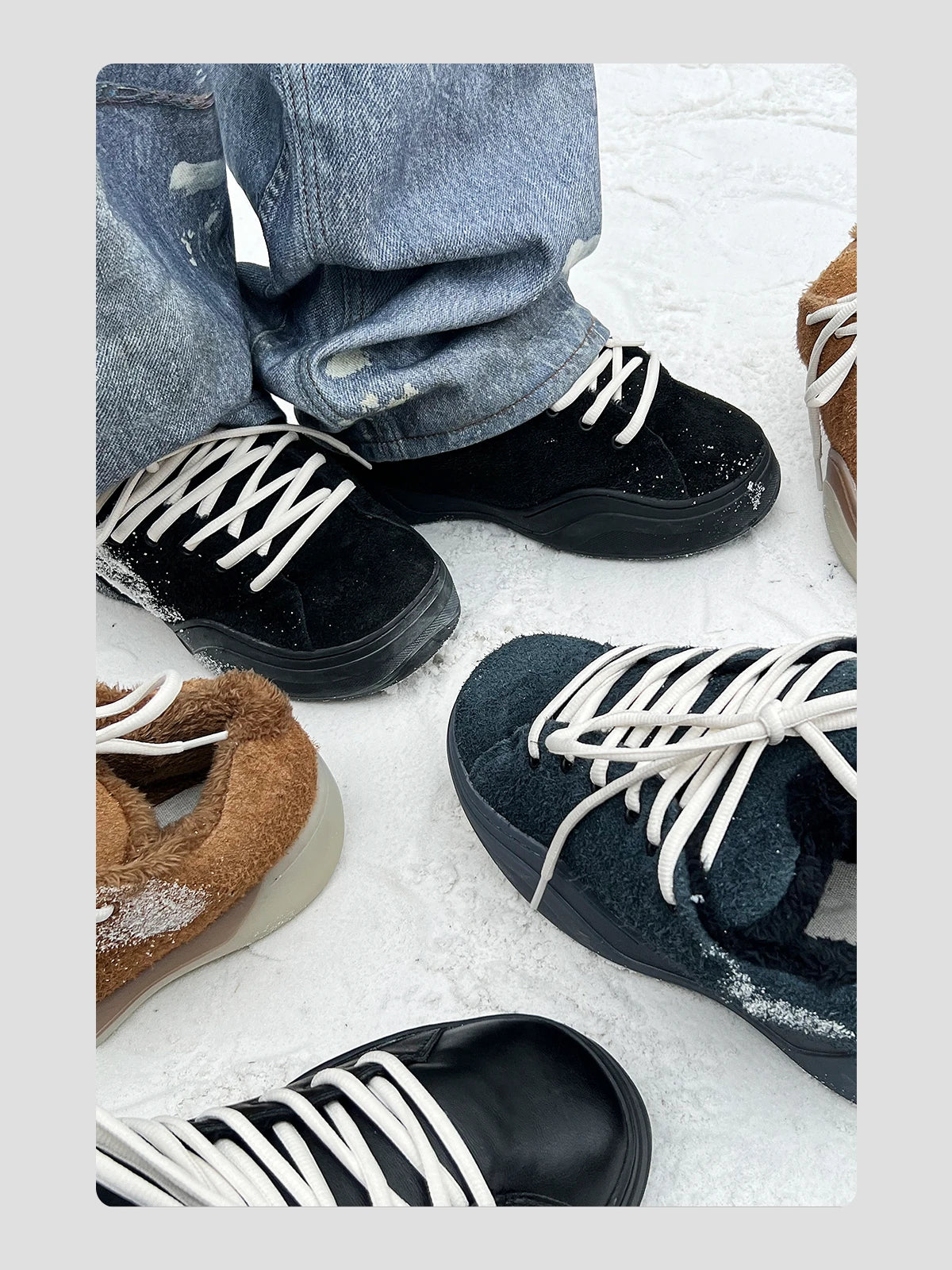 Designer Men's Skateboard Shoes Suede Leather Brown Sneakers Men Platform Shoes Original Skateboarding Sneaker Men Tenis Hombres