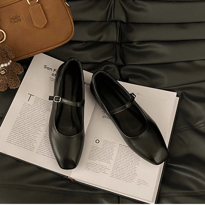 Leopard Print Women Loafers Flats Fashion Shallow Shoes 2026 Spring Ladies Elegant Soft Sole Mary Jane Shoes