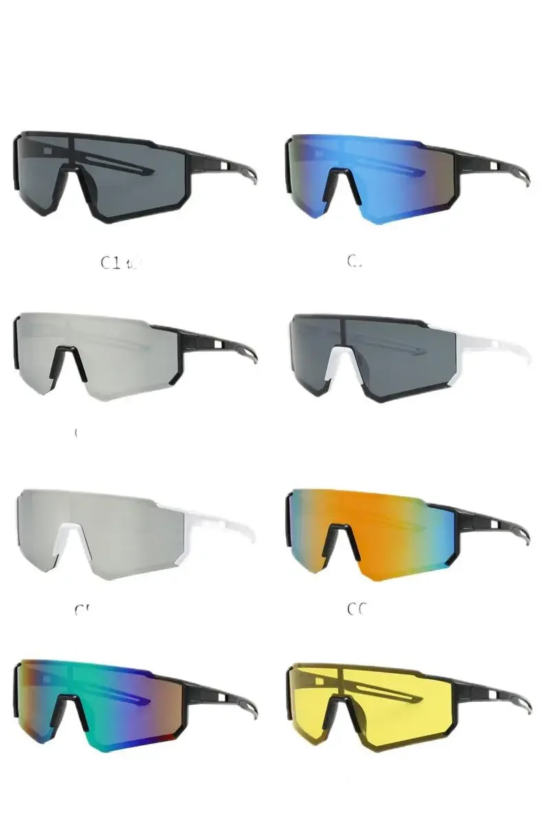 Unisex UV400 Cycling Shades for Men Bike Sunglasses MTB Glasses for Motorcycle Shade Outdoors Goggles BAZAARHUBO