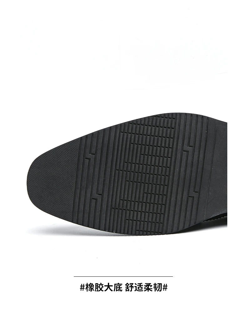 2025 Fashion Leopard Dress Shoes Man Pointed-Toe Lace-up Luxury Man Comfortable Leather Shoes For Men Plus Size 48 Oxford shoes