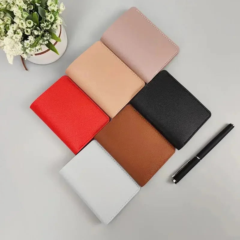 Ultra Thin Design Credit Card Holder Women Wallets Fashion Purses Small Wallet for Men Short Clutch Purse Money Bag Mens Wallet