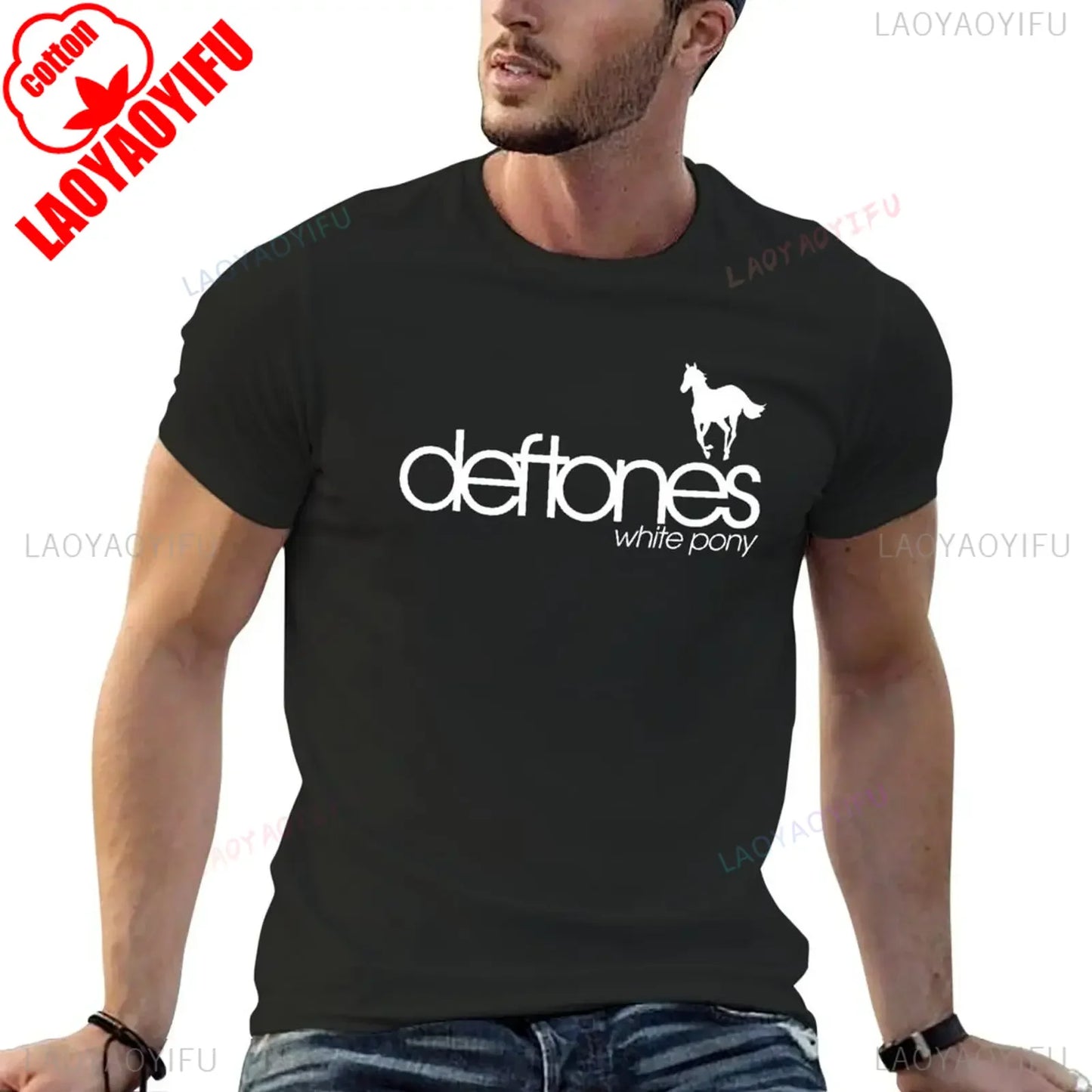Deftones Band White Pony Adrenaline Grunge Graphic Unisex T-Shirt 90s Retro Alternative Metal Streetwear Concert Merch