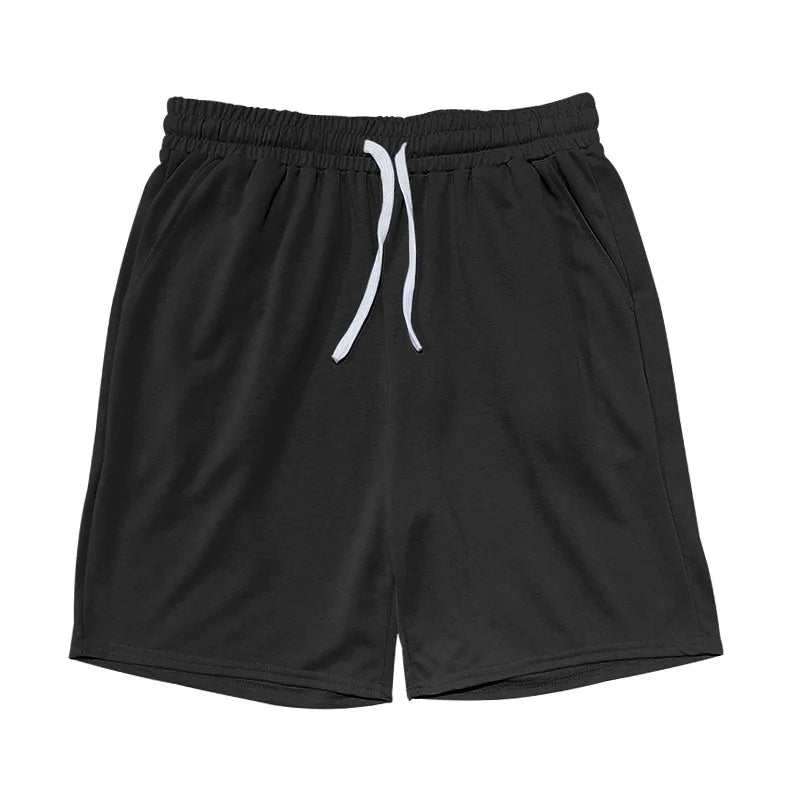 New 2026 Summer Men's Two Piece Sets Casual Loose Short Sleeve O Neck Tees and Shorts Tracksuits Men Stylish Solid Color Suits